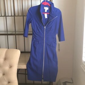 Joseph Ribkoff santorini blue dress